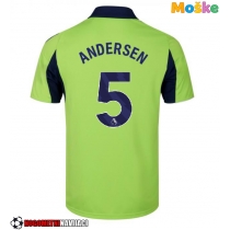 Moške Nogometnih dresov Fulham Joachim Andersen #5 Gostujoči 2025-26 Kratki rokavi